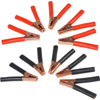 Зажимы (крокодилы) для пусковых проводов Airline М 300А, 14,5х11 см, 10 штук SA300P10