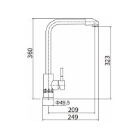 Смеситель для кухни FASHUN A54909