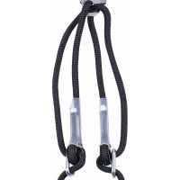 Огнеупорный удерживающий канатный двойной строп Alpsafe, регулируемый KNT05F