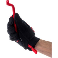 Диэлектрический накидной ключ IZELTAS 1000V изогнутый 13мм, длина 200 мм, 435030013