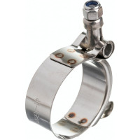Усиленный хомут TITAN LOCK 41-46 мм, нержав. сталь AISI 304, лента+болт TL41-46RCSS