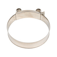 Усиленный хомут TITAN LOCK 104-112 мм, нержав. сталь AISI 304, лента+болт TL104-112RCSS
