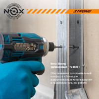 Бита торсионная STRONG (10 шт; PH1х70 мм; бокс; E6.3) NOX 336170
