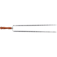 Двойной шампур Маркет 55 см МК2248