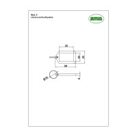 Брелок-этикетка для ключей AMIG 160 шт в коробке модель-9