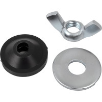 Оцинкованный крепеж бачка к унитазу Сантехкреп с барашковыми гайками 1.2.9.