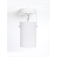 Настенно-потолочный накладной поворотный светильник спот ООО АлТехно с цоколем GX53 mollyspot TS-S-M3-W