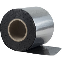 Кровельная битумная лента ШАБАШКА 15 см х 10 м, алюминий 034-4074 226770