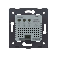 Сенсорный терморегулятор пола LIVOLO с внешним датчиком, черный (механизм) VL-FCQ1-2BPS72