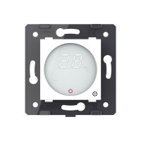 Сенсорный терморегулятор пола LIVOLO с внешним датчиком, белый (механизм) VL-FCQ1-2WPS72