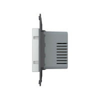 Сенсорный терморегулятор пола LIVOLO с внешним датчиком, серый (механизм) VL-FCQ1-2IPS72