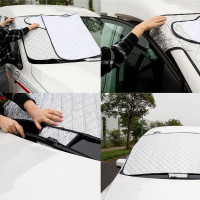 Защита от солнца Heyner PREMIUM 145x95 см, 4-х слойная, 6 магнитов 512500