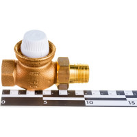 Вентиль для радиатора Honeywell Home 3/4 прямой, под термоголовку, KVS=5.0, бронза V2050DH020