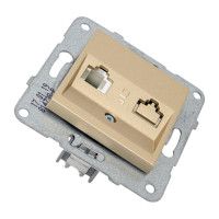 Розетка Panasonic модуль TF бронза Karre Plus WKTT0402-2BR
