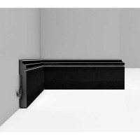 Плинтус напольный Decomaster 79x13x2400 мм D005-195 ДМ