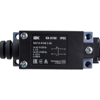 Концевой выключатель IEK КВ-8168 двойной пружинный стержень IP65 KKV12-8168-2-65