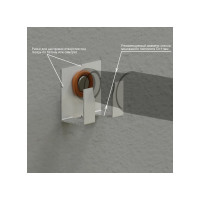 Оцинкованная скоба для монтажного пистолета Экопласт 9x11 мм, 100 шт. 43601