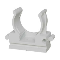 Держатель-клипса для труб Экопласт CFQ20, D20 мм, для монтажного пистолета, 50 шт. 41520