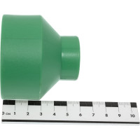 Переходная муфта Banninger полипропиленовая, зеленая, 63x20 мм 7321110611