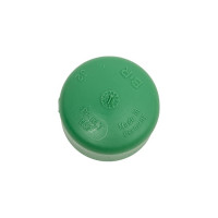 Заглушка Banninger полипропиленовая, зеленая, 32 мм 7341080011