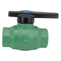 Шаровой кран Banninger полипропиленовый, зеленый, 25 мм 7911070011