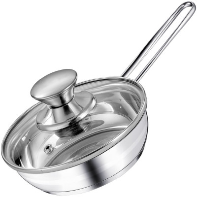 Сковорода Regent inox НЖС 14см с крышкой BIMBO vitro (индукция) 93-BIMv-12