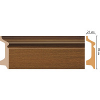 Плинтус напольный Decomaster 78x21x2400 мм D122-85 ДМ