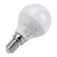 Светодиодная лампа Volpe LED-G45-7W/3000K/E14/FR/SLS UL-00008817