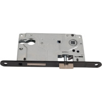 Замок Ренц, 1 ригель и защелка, с подшипниками, черный INLBB 8550-2/1 Black