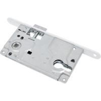 Замок Ренц, 1 ригель и защелка, с подшипниками, белый INLBB 8550-2/1 White