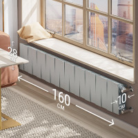 Радиатор Royal Thermo PianoForte 200 /Silver Satin - 20 секц. НС-1346029