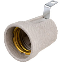 Керамический патрон E27 REV с держателем 24616 9