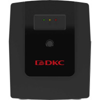 Линейно-интерактивный источник бесперебойного питания DKC серии Info, 1200 ВА/720 Вт, 1/1, 3xSchuko, 2x7Aч INFO1200S