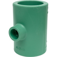 Переходной тройник Banninger полипропиленовый, зеленый, 63x25x63 мм 7521110711