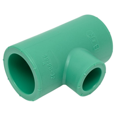 Переходной тройник Banninger полипропиленовый, зеленый, 32x20x32 мм 7521080611
