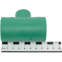 Переходной тройник Banninger полипропиленовый, зеленый, 32x20x32 мм 7521080611