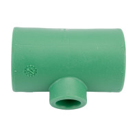 Переходной тройник Banninger полипропиленовый, зеленый, 40x20x40 мм 7521090611