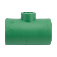 Переходной тройник Banninger полипропиленовый, зеленый, 40x20x40 мм 7521090611