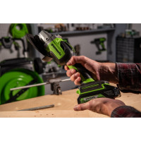 Аккумуляторная угловая шлифовальная машина GreenWorks GD24AG 3200207UA