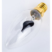 Декоративная лампа Uniel с типом свечения "эффект пламени" IL-N-C35-3/RED-FLAME/E14/CL UL-00002981