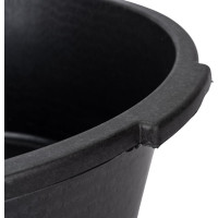 Емкость Тара.ру 45 л, строительная, круглая, без крышки, цв. чёрный 26224