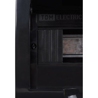 Навесной бокс TDM ELECTRIC ЩРН-П-12 модулей пластик IP41, Антрацит SQ0901-0904