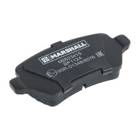 Тормозные колодки дисковые задние Opel Astra G, H 98-, Corsa C 00-, Meriva A, B 03-, Zafira B MARSHALL M2623415