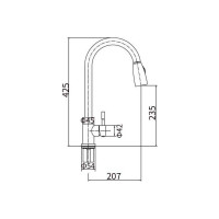 Смеситель для кухни FASHUN A56109
