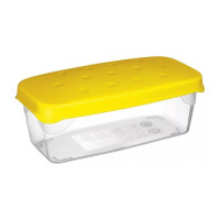 Контейнер для СВЧ/морозильной камеры COSMOPLAST 18x9x7 см, 0,6 л, пластик, цвет ассорти 2118
