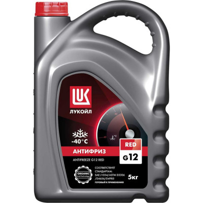 Антифриз Лукойл G12 RED, 5 кг 227391