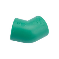 Угол Banninger полипропиленовый, зеленый, 45 гр x 20 мм 7411064511