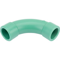 Плавнозагнутый угол Banninger полипропиленовый, зеленый, 90 гр x 25 мм 7421070911