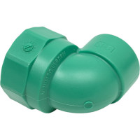 Комбинированный угол Banninger полипропиленовый, зеленый, 32x1 ВР 7R21084611