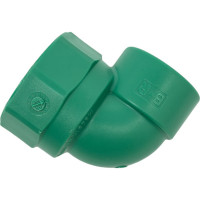 Комбинированный угол Banninger полипропиленовый, зеленый, 32x1 ВР 7R21084611